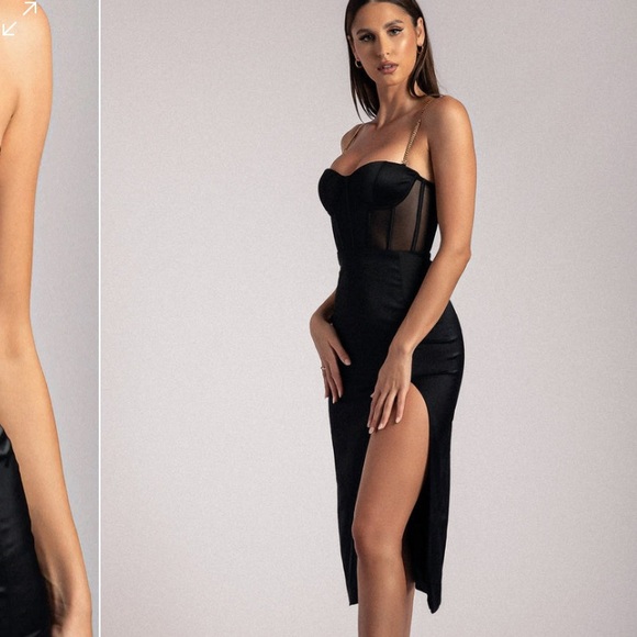 MESHKI NWT Talisa Corset MIDI - Picture 3 of 3